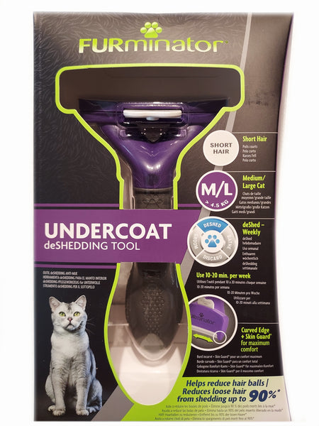 Furminator Undercoat Deshedding Tool Large Short Hair Cat