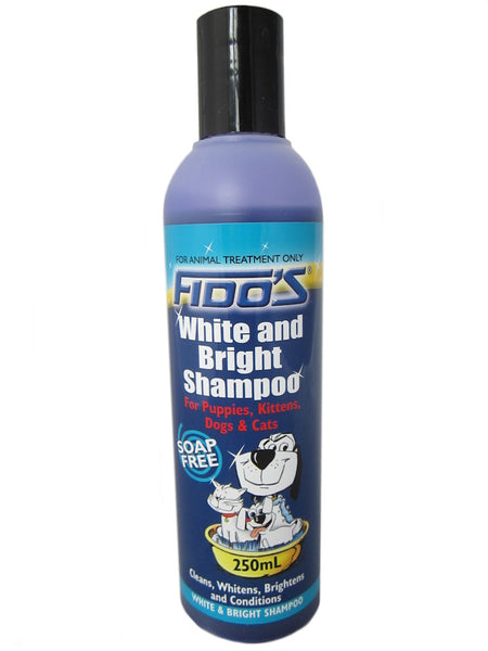 Mavlab Fidos White & Bright Shampoo 1L pet puppy kitten dog cat conditioning