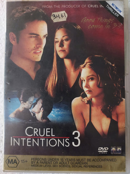 Cruel Intentions 3 - DVD movie - used