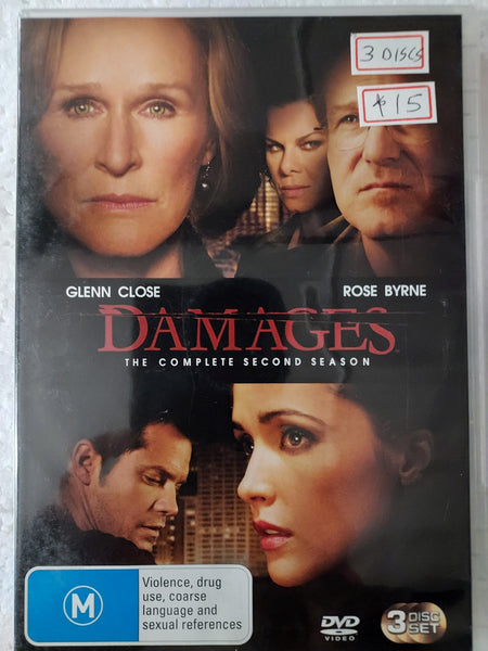 Damages Second Season - DVD movie - used