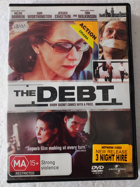The Debt - DVD movie - used