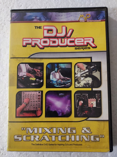 DJ Producer mixing scratching - DVD movie - used