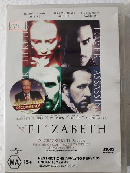 Elizabeth - DVD movie - used