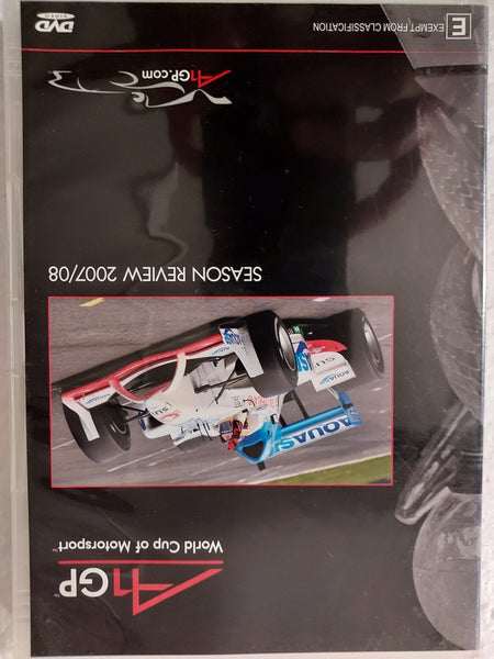 Motorsport 2007 - 2008 - DVD movie - used