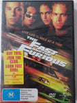 The Fast and the Furious (black case) - DVD movie - used