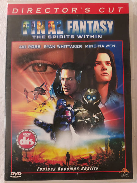 Final Fantasy The Spirits Within - DVD movie - used