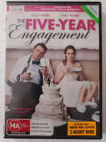 The Five Year Engagement - DVD movie - used