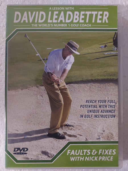 David Leadbetter Golf - DVD movie - used