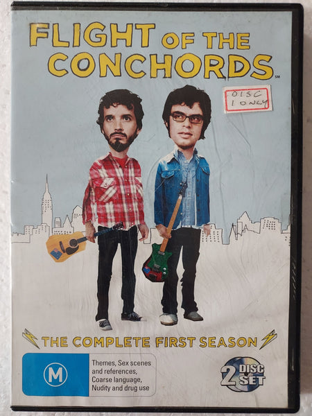 Flight of the Conchords Disc 1 only - DVD movie - used