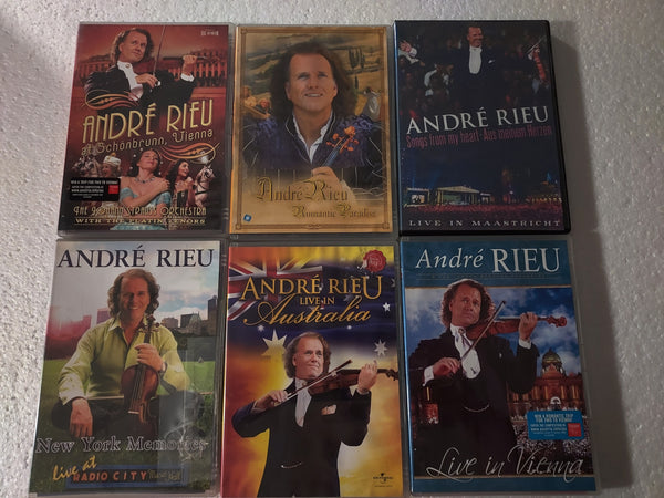 Andre Rieu 6 disc music collection - DVD movie - used