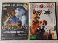 Cats & Dogs + Cats & Dogs Kitty Galore - DVD - used