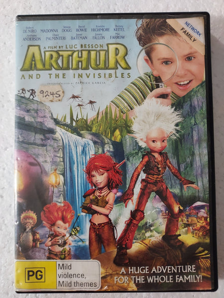 Arthur and the Invisibles - DVD - used