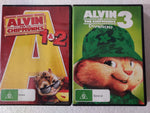 Alvin and the Chipmunks 1, 2 and 3 - DVD - used