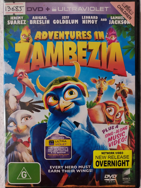 Adventures in Zambezia - DVD - used