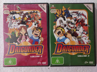 Daigunder Volume 2 + 3 - two discs - DVD - used
