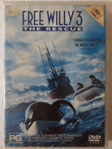 Free Willy 3 The Rescue - DVD - used
