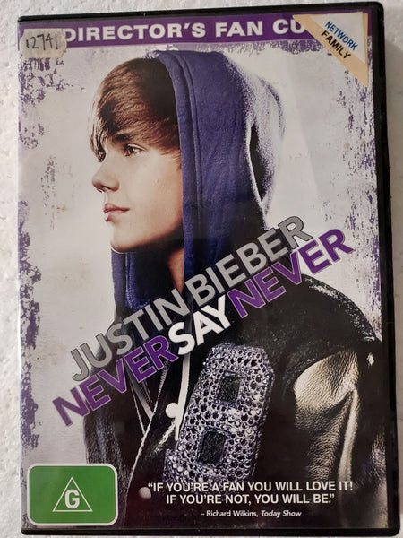 Justin Bieber Never Say Never - DVD - used