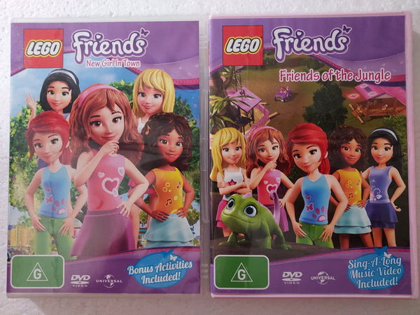 Lego Friends - two disc set - DVD - used