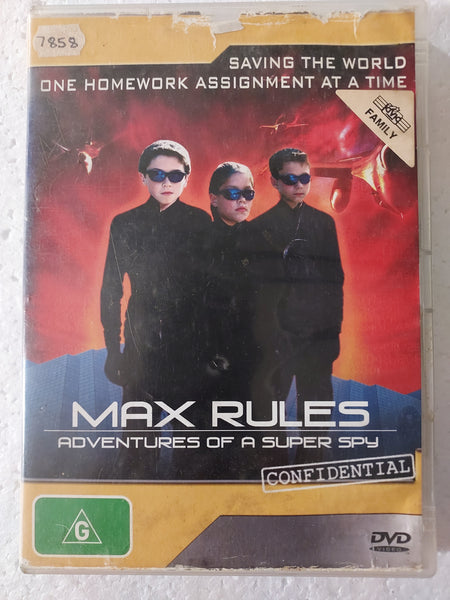Max Rules Adventures of a Super Spy - DVD - used