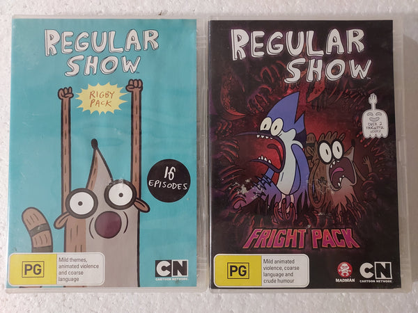 Regular Show - two disc set - DVD - used