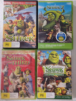 Shrek -  four disc set - DVD - used