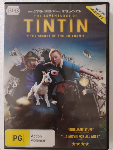 The Adventures of Tintin - DVD - used