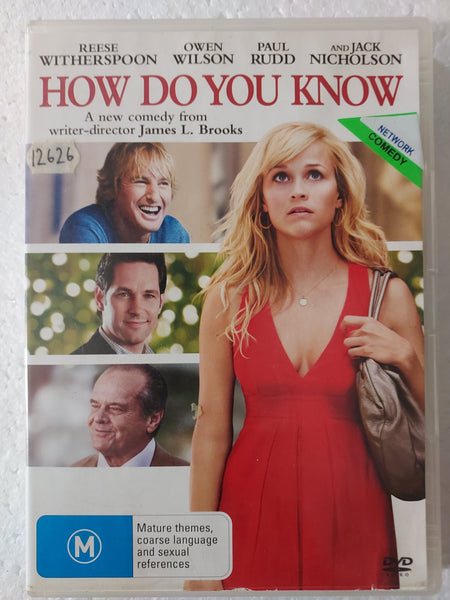 How Do You Know - DVD - used