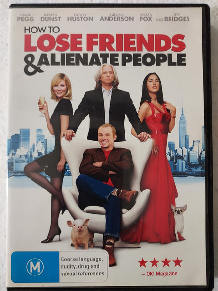 How to Lose Friends & Alienate People - DVD - used