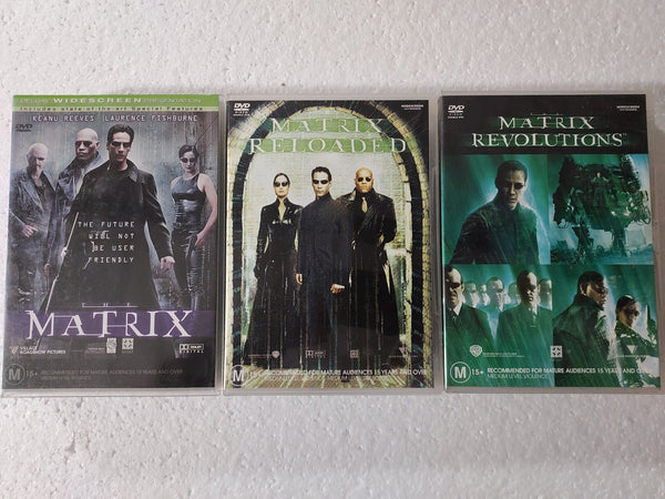 Matrix - three disc set - DVD - used