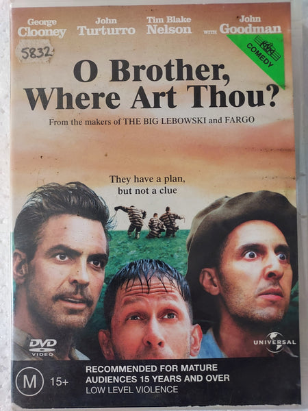 O Brother Where Art Thou - DVD - used