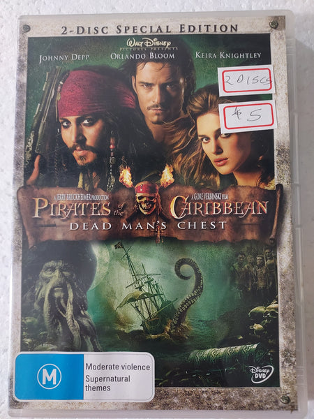 Pirates of the Caribbean Dead Man's Chest - DVD - used