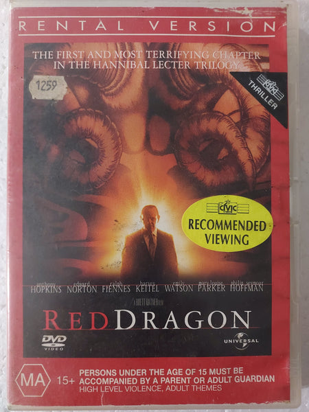 Red Dragon - DVD - used