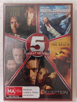 Five Movie Set - DVD - used