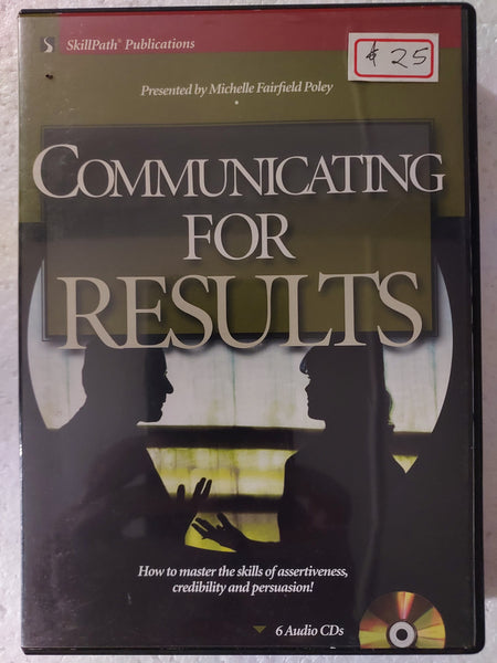 Communicating for Results Box Set - CD - used