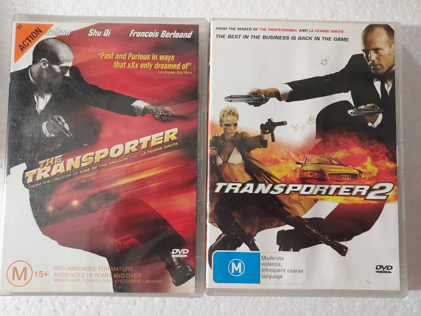 Transporter + Transporter 2 - DVD - used