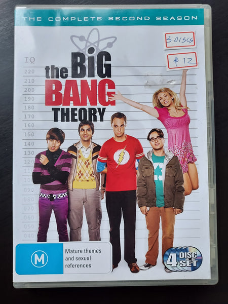 Big Bang Theory Complete Second Season - DVD - used