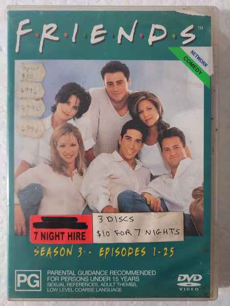 Friends Third Season - DVD - used