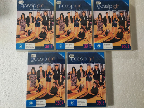 Gossip Girl Third Season - DVD - Used