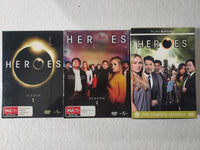 Heroes Season 1, 2 & 3 - DVD - Used