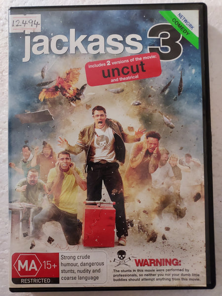 Jackass 3 Uncut - DVD - used