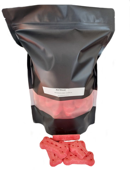 Dried Biscuit Beef 1.2kg dog treat