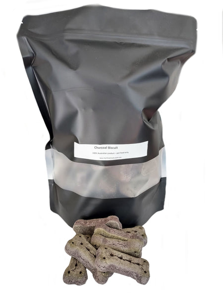 Dried Biscuit Charcoal 1.2kg dog treat