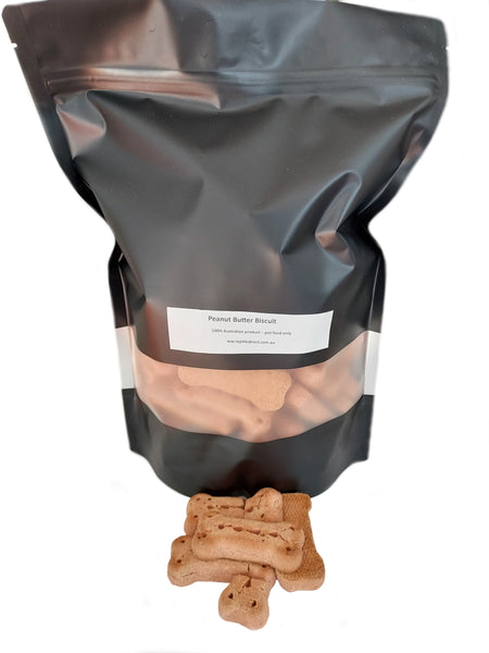 Dried Biscuit Peanut Butter 1.2kg dog treat