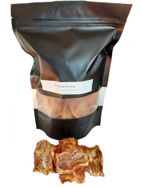 Dried Cod Fish Fillet Jerky 400g dog treat