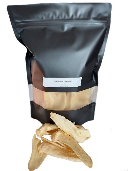 Dried Lamb Ears 300g 20 pack dog treat