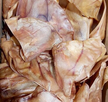 Dried Pig Ears Medium 25pc dog treat