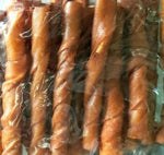 Dried Pork Twists 15cm 5pc dog treat