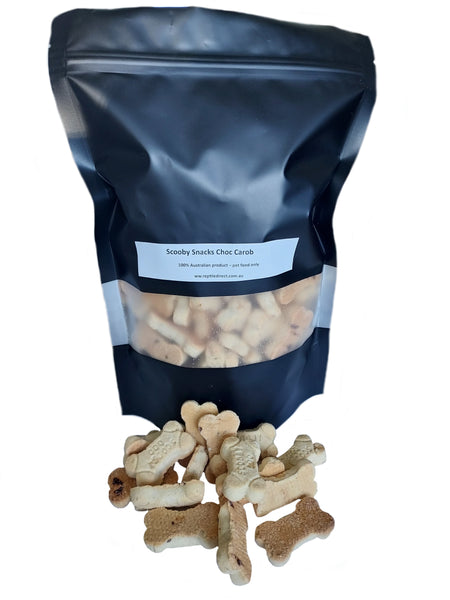 Scooby Snacks Choc Carob Wholegrain flaxseed 1.2kg dog treat