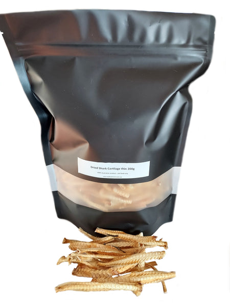 Dried Shark Cartilage small thin 120g dog treat