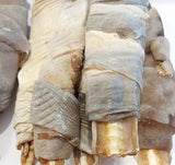 Dried Shark Cartilage in shark skin 1kg Australian pet dog chew treat